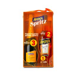 Aperol Aperitivo 1L & Prosecco 750ml Pack