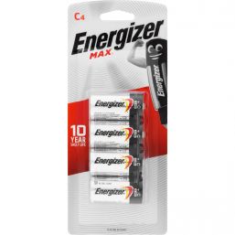 Energizer Max C Battery 4 Pack