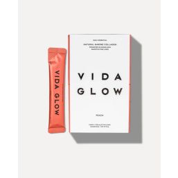 Vida Glow Natural Marine Collagen Sachets Peach